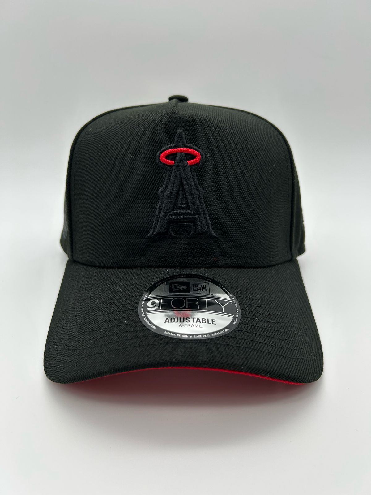 ANAHEIM ANGELS 50TH ANNIVERSARY BLACK AND RED – NEW ERA