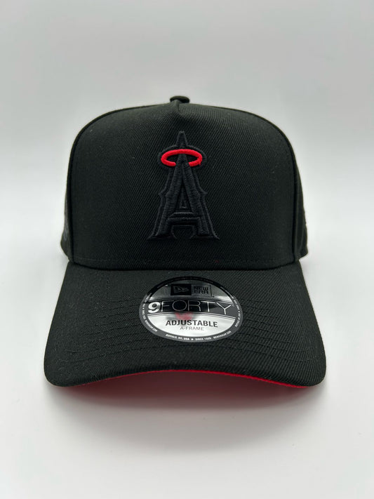 ANAHEIM ANGELS 50TH ANNIVERSARY BLACK AND RED – NEW ERA