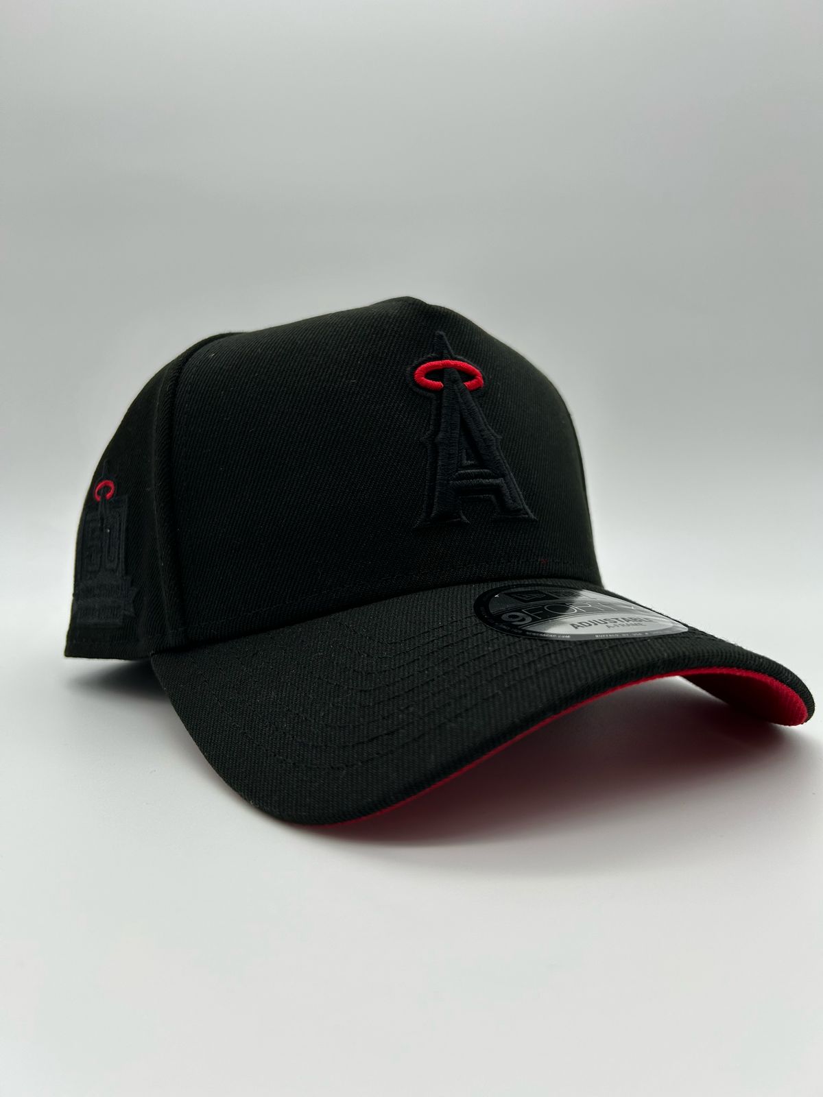 ANAHEIM ANGELS 50TH ANNIVERSARY BLACK AND RED – NEW ERA