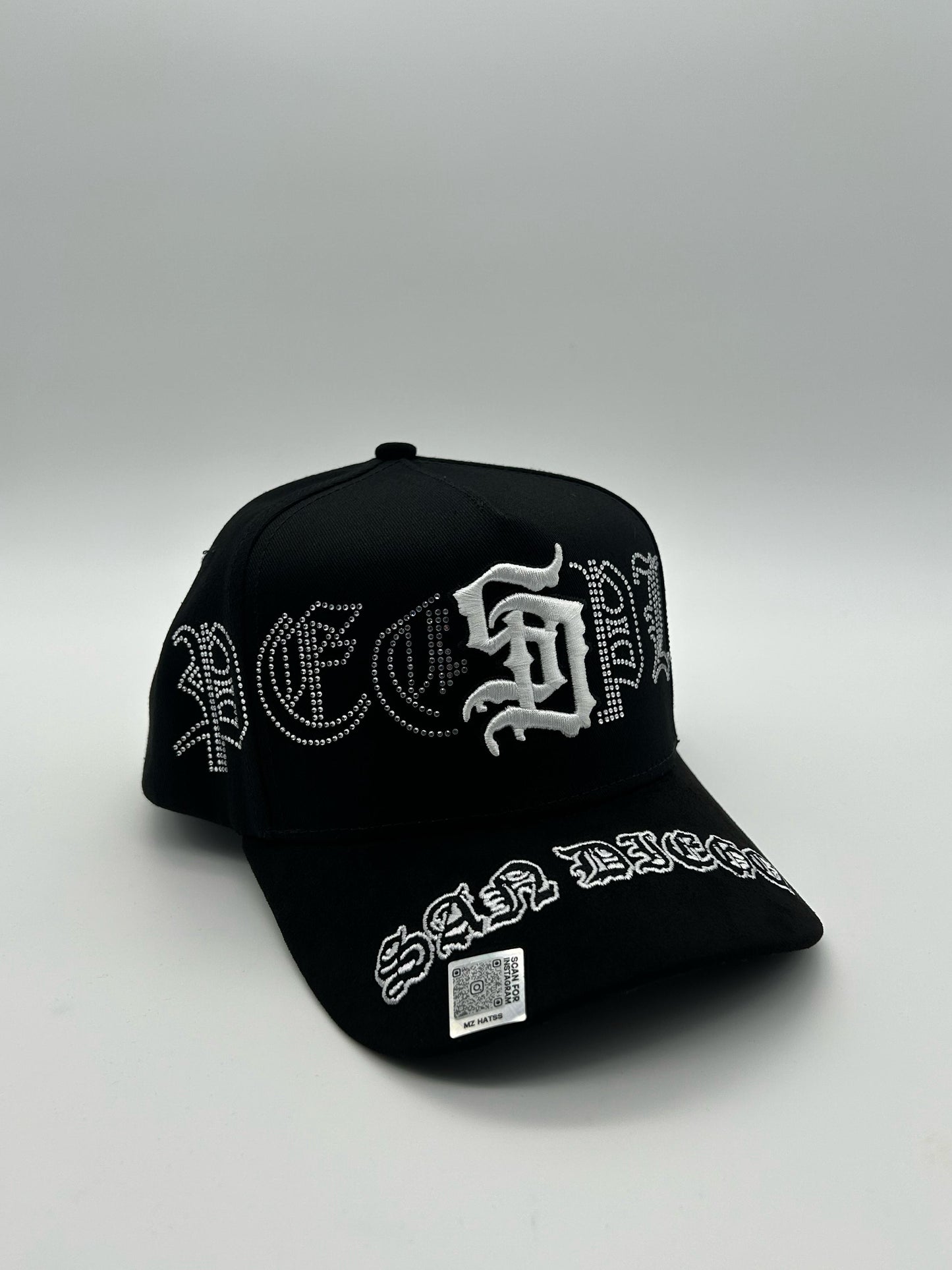SAN DIEGO CRYSTALS WHITE - MZ HATS