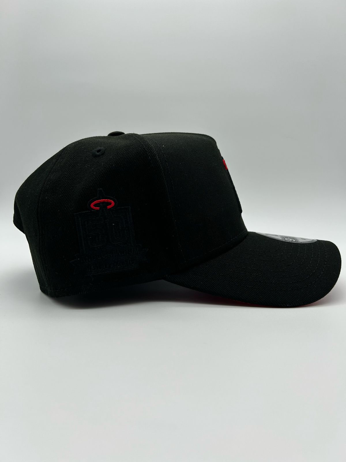ANAHEIM ANGELS 50TH ANNIVERSARY BLACK AND RED – NEW ERA