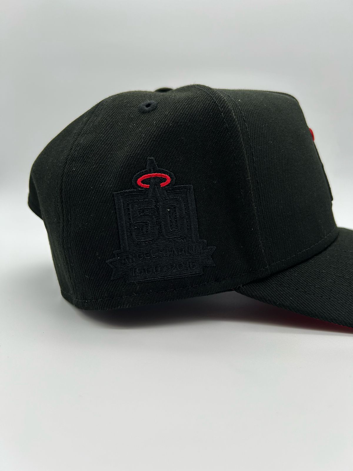 ANAHEIM ANGELS 50TH ANNIVERSARY BLACK AND RED – NEW ERA