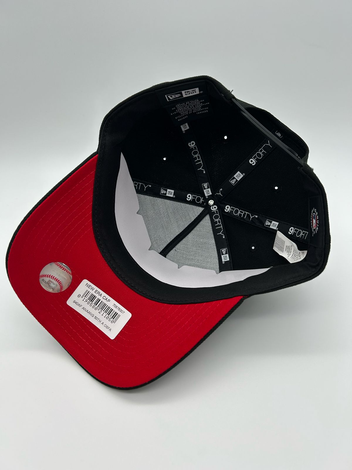 ANAHEIM ANGELS 50TH ANNIVERSARY BLACK AND RED – NEW ERA